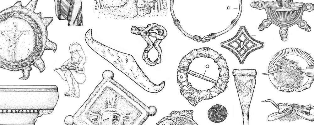 Archäologische Illustrationen